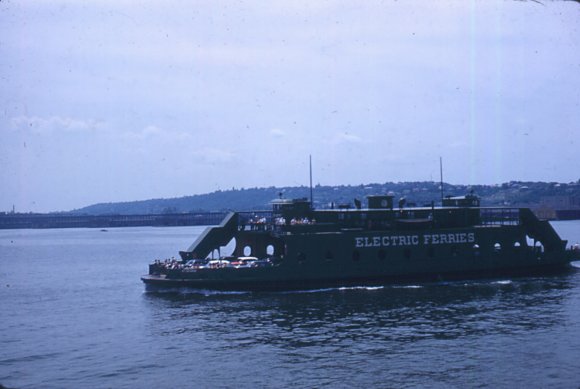 Brooklyn - S.I. ferry service ended when the Vz Bridge opened in 1964