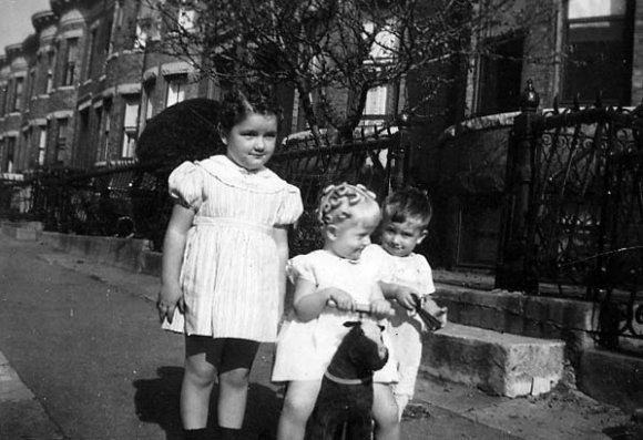 Barbara, Suzanne, & Paul - 1949