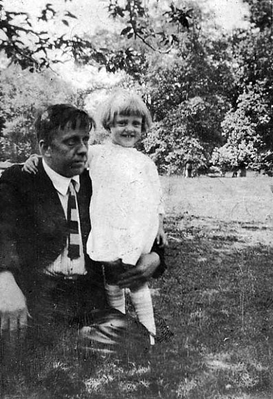 Helen with her father