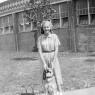 Helen Johnson & Princess - Sunset Park - 1937