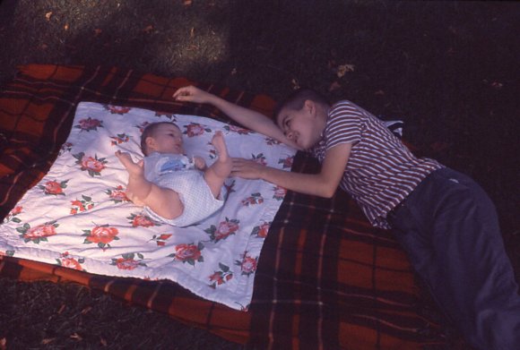 Michelle and Bobby - Lundale, 1960