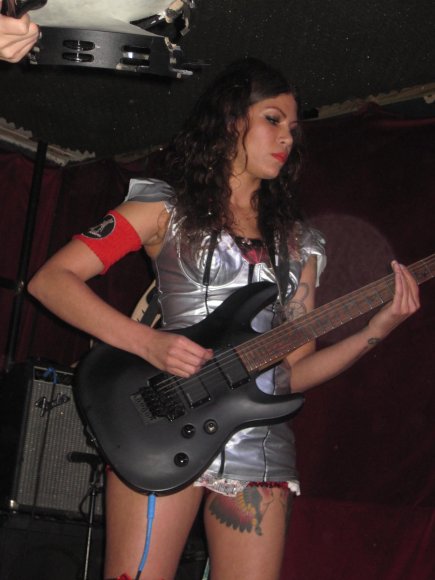 Dawn on guitar